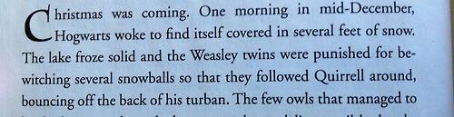 Friendly reminder that Fred and George once bewitched snowballs to repeatedly hit Voldemort in the face.