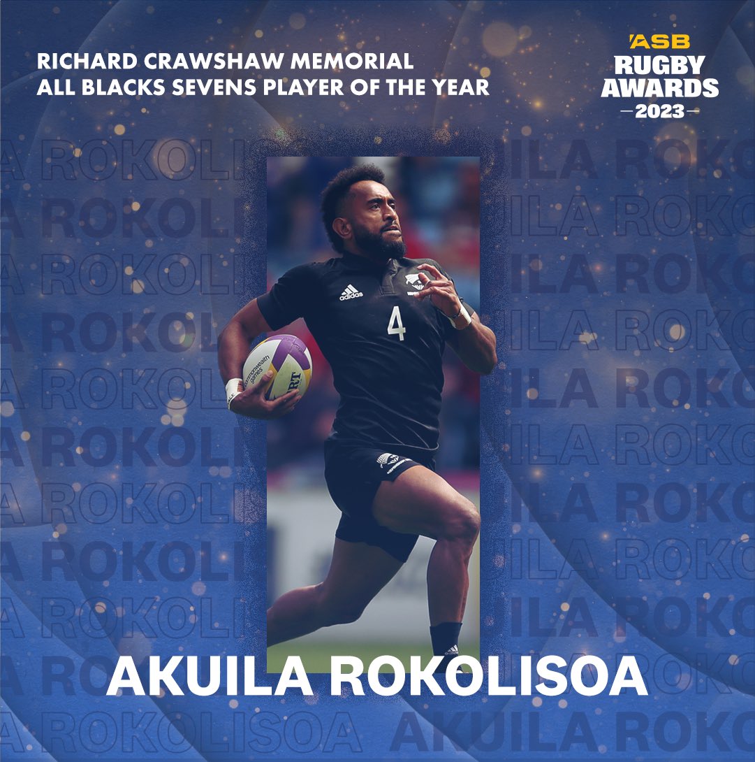 Congrats to Stacey and Akuila! Black Ferns Sevens and All Blacks Sevens Players of the year! 🔥

#ASBRugbyAwards