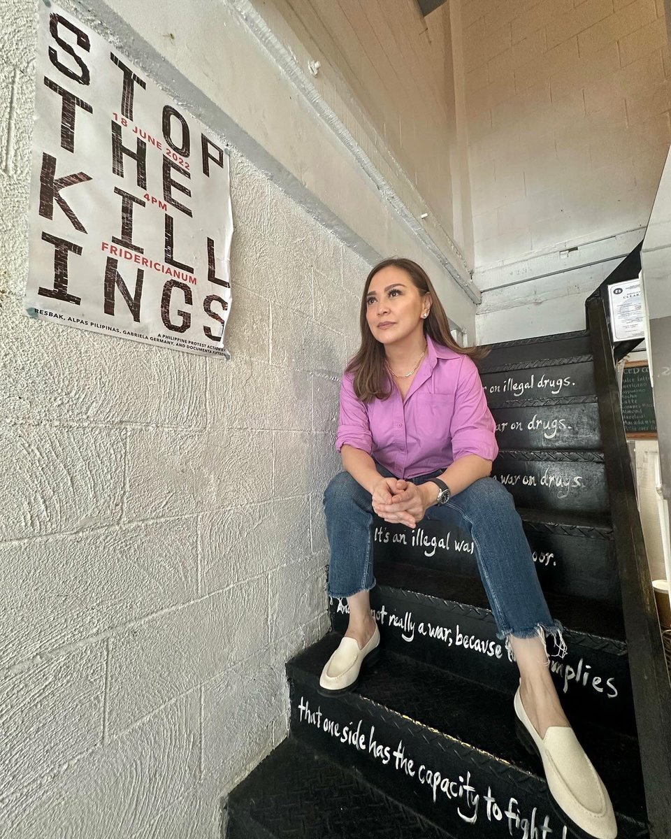 iamkarendavila's tweet photo. A MUST VISIT ☕️ Check out the Silingan Coffee Shop in Cubao Expo, owned by mothers, wives & daughters of the victims of EJK during former President Duterte’s war on drugs.

Here, they don’t just serve good coffee, they share their stories to keep the memory of their loved ones alive.

Follow them on IG - Silingan Coffee