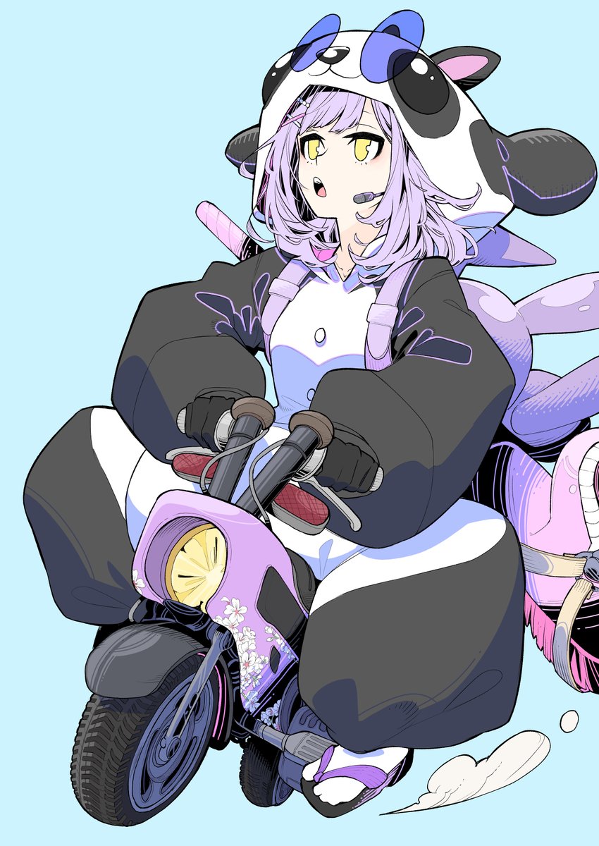 「新米メカニック  #るなぱれっと」|鉄坊やのイラスト