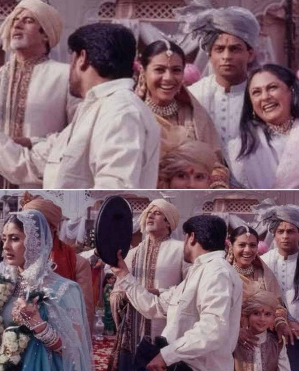 #Celebrating22 years of #KabhiKhushiKabhieGham! Swipe through these rare #BTSpictures from the sets, revealing the charisma, style and unspoken bonds that made this film a cinematic masterpiece.♥️ @iamsrk @SrBachchan @itsKajolD @iHrithik @KaranJohar @raajmalvika #shahrukhkhan