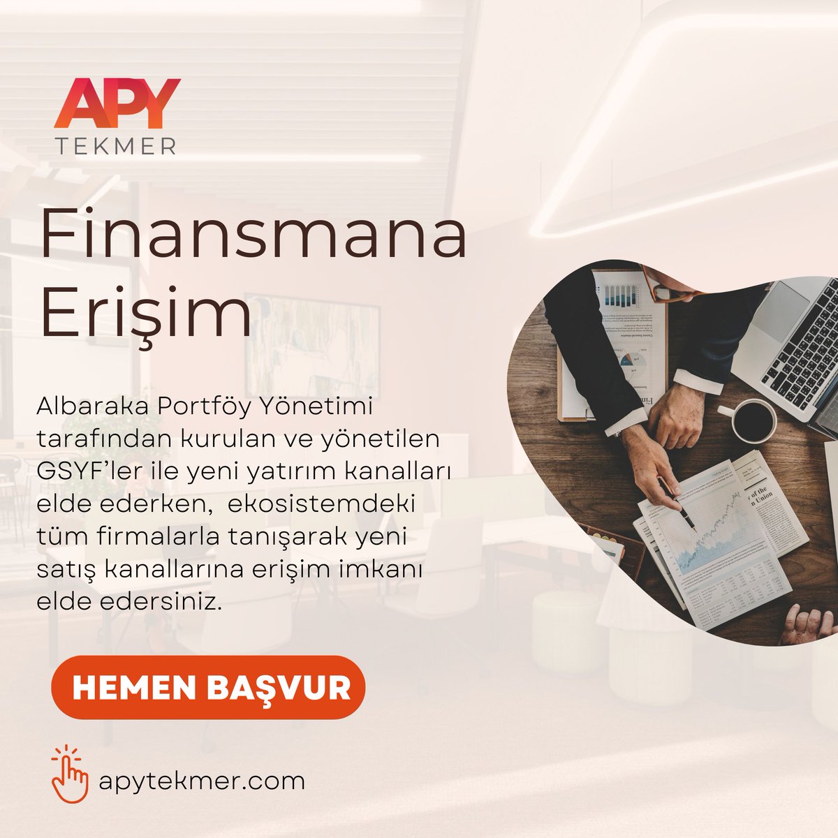 apytekmer's tweet photo. Albaraka Portföy Yönetimi A.Ş. tarafından kurulan ve yönetilen Girişim Sermayesi Yatırım Fonları ile girişiminiz için yeni yatırım kanalları elde ederken, ekosistemdeki tüm firmalarla tanışarak yeni satış kanalları elde edersiniz! 🙌

👉 Başvuru için: https://t.co/lg4ylnt8vt https://t.co/4Bn57UUEQW