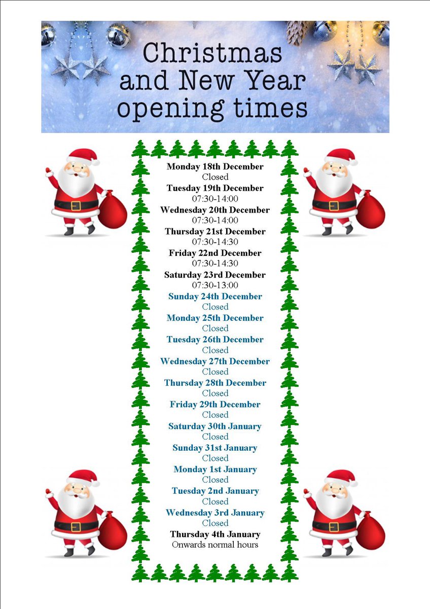 🎄Christmas 2023🎄 Our festive opening hours over this festive period and New Year… 🎄As the fish markets in Scotland and in the south will be taking a break over Christmas, we will not be able to provide the quality and selection that you guys are used too!! 🎄#fishmonger #fish