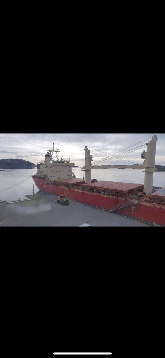 simpelspekulant's tweet photo. Nothing better than the smell of drybulk in the morning! #nickle #commodity #handysize #fednav https://t.co/XRdsov6oSi