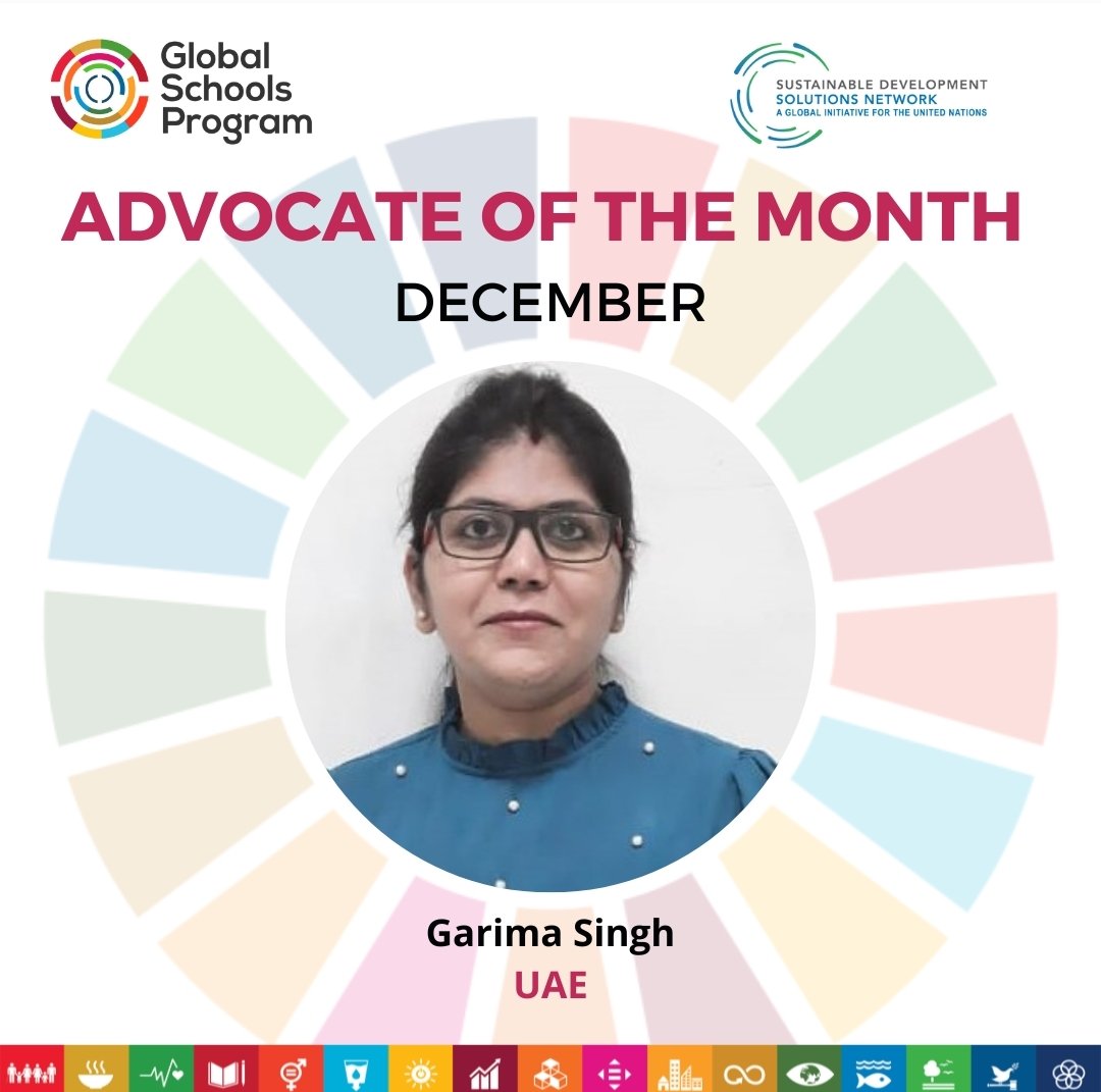 Honoured to be recognized as Global Schools Advocate of the Month! 🏆 Thrilled to champion innovation for positive change in education. Let's continue the journey towards inclusive and impactful learning! 🌐📚 #GlobalSchools #EdTech #EducationForAll