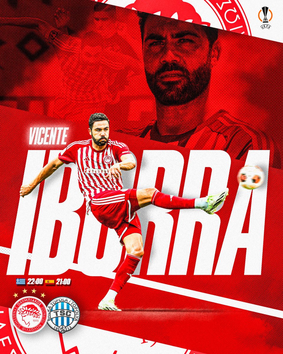 🔴⚪️ Match Day 🦁 @olympiacosfc @europaleague #WeKeepOnDreaming