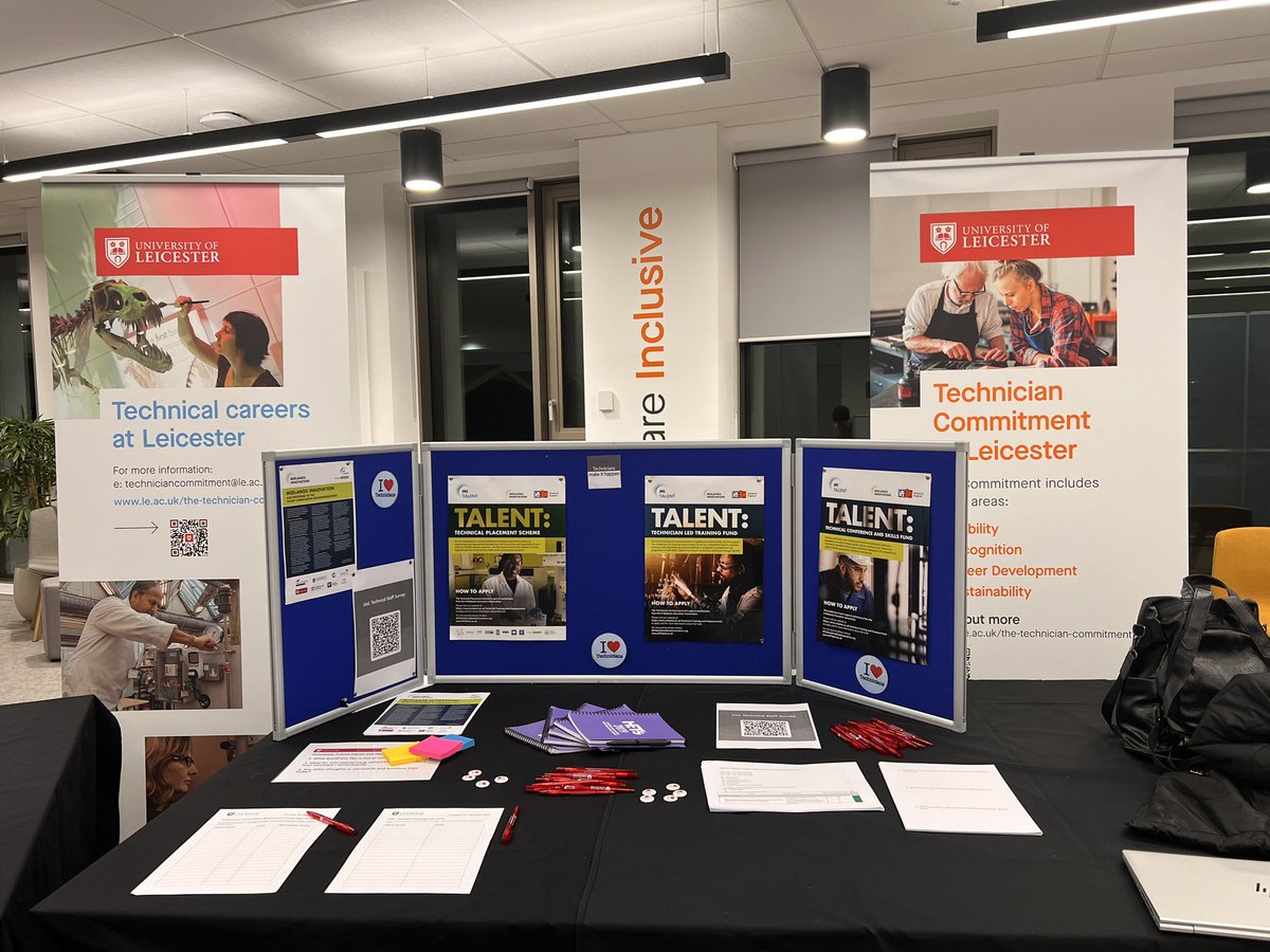 University of Leicester Technicians (@leicstechs) on Twitter photo Come & join us today in SBB building level 3 for Leicester Professionals Day. There are opportunities to review your personal career journey and development. Also, come along to the Technical stall & have your voice in the next <a href="/TechsCommit/">Technician Commitment</a> action plan & more! 👀 <a href="/MI_TechTalent/">MI TechTALENT</a> Come & join us today in SBB building level 3 for Leicester Professionals Day. There are opportunities to review your personal career journey and development. Also, come along to the Technical stall & have your voice in the next <a href="/TechsCommit/">Technician Commitment</a> action plan & more! 👀 <a href="/MI_TechTalent/">MI TechTALENT</a>