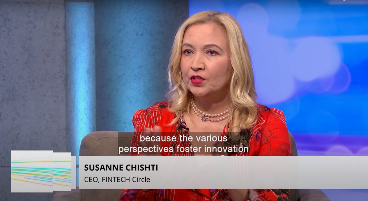 FINTECHCircle's tweet photo. 🎥We are happy to have @SusanneChishti in our new film "Finance: Equity & Inclusion." The film was shown live at @fintech_connect 2023 with @ITNBusiness.
Featuring:
@SusanneChishti, CEO @FINTECHCircle
Learn more 👉🏼 https://t.co/3yirFD8htd
#FinanceEquityandInclusion #FTC23 https://t.co/OIklGInjWX