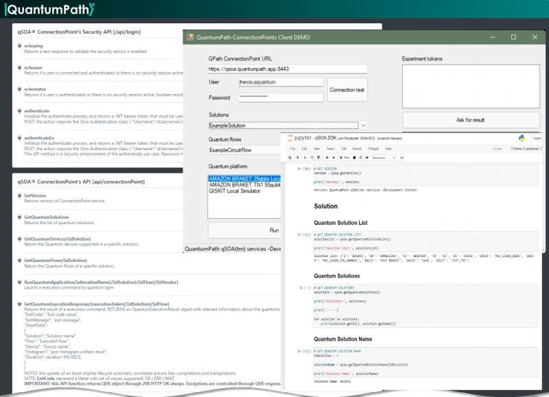 TIP: The #qSOA® architecture of #QuantumPath® enables the integration of quantum software and classical IT through Clear REST API Connection Points and its secure open standards-based protocol under the most common bussines scenarios.
bit.ly/4419dMn