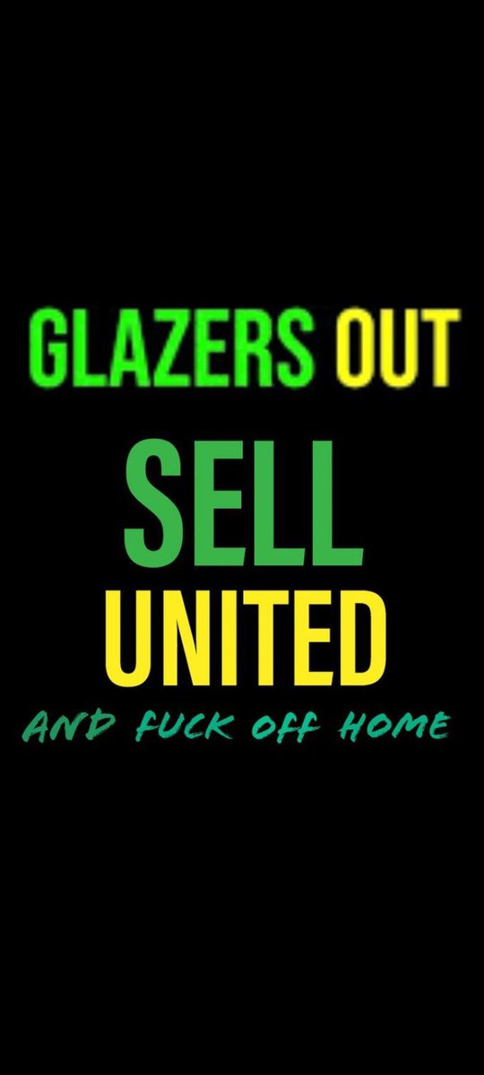 Good mornin you lovely bunch 1 day closer to the weekend YIPPEEEEEEE #GlazersAreVermin  #GlazersAreGreedyTouts  #GlazersOut