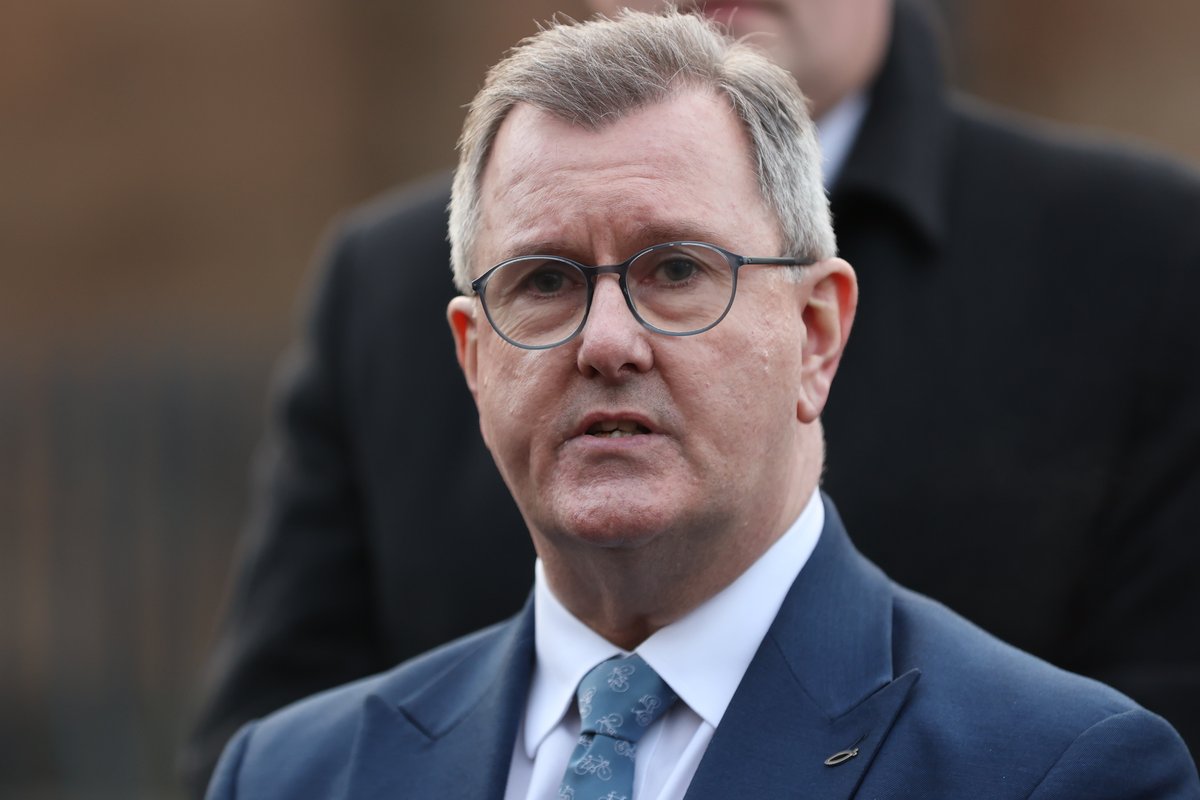 The DUP is 'approaching the time' for a decision on returning to Stormont, its leader @J_Donaldson_MP has said bbc.in/3REQpQm