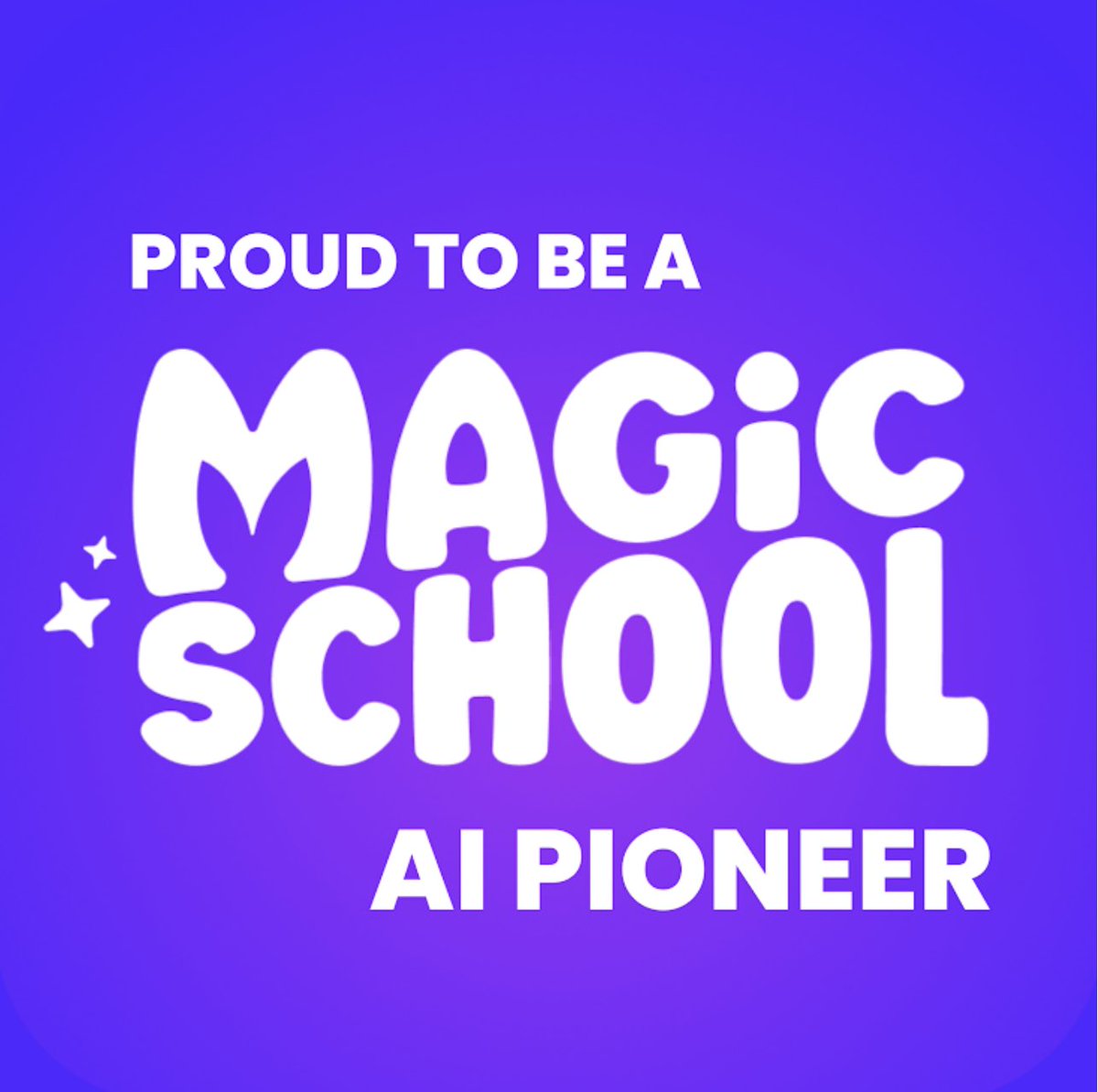 Proud to announce my membership in @magicschoolai’s Pioneers Program! I'm excited to continue to support teachers as an Instructional Technology Specialist with the virtual on time assistant teachers always deserved! #edtech #ai