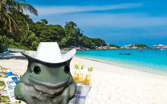 frogwifhatsol's tweet photo. $FWH unbothered. moisturized. happy. in my lane. focused.  FLOURISHING.
#frogwifhat https://t.co/r10JmWdzAv