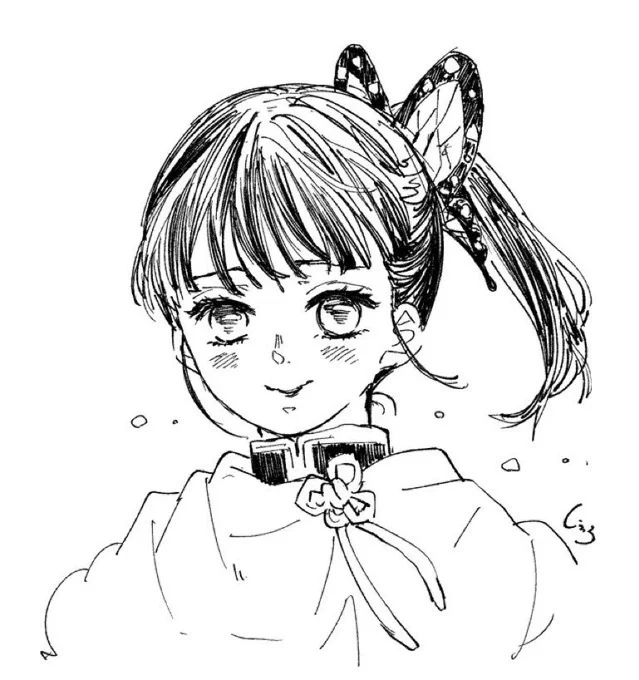 早速カナヲちゃんらくがき