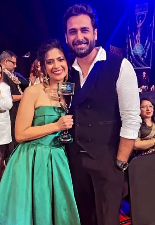 Congratulations <a href="/Aditidevsharma/">Aditi Sharma</a> for winning the best actress jury award in ita awards 2023.