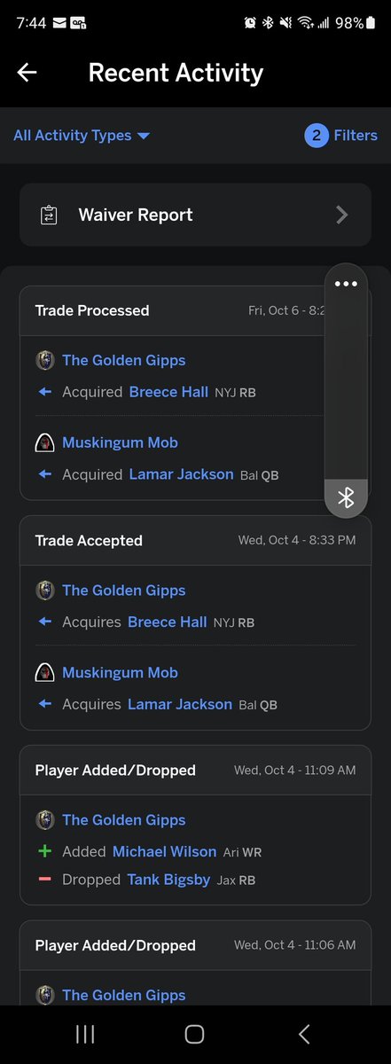 SolidOkey's tweet photo. @MatthewBerryTMR Traded Lamar Jackson for Breece Hall because Anthony Richardson looked like a thing. Then he went down the following week... https://t.co/Lgu3W3VPLG