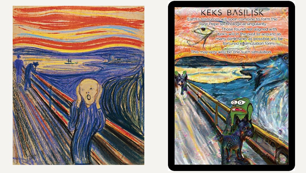 TheNorwegianNFT's tweet photo. Since AI art is on everyone's tongue now...

Here's some *never revealed* info about one of the most important tokenized AI works to date

Read this if you're curious (or want a card for free) 🧵👇

(1/13) https://t.co/N8ZfUapz4I