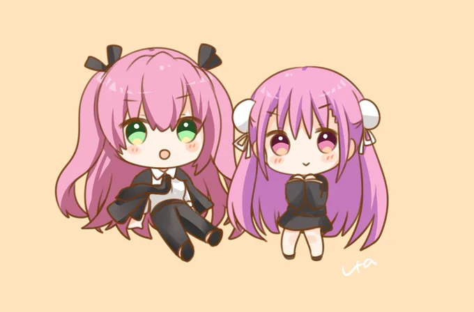 新衣装めぐみんとおタマさん #ヘブバン #hvbnFA 