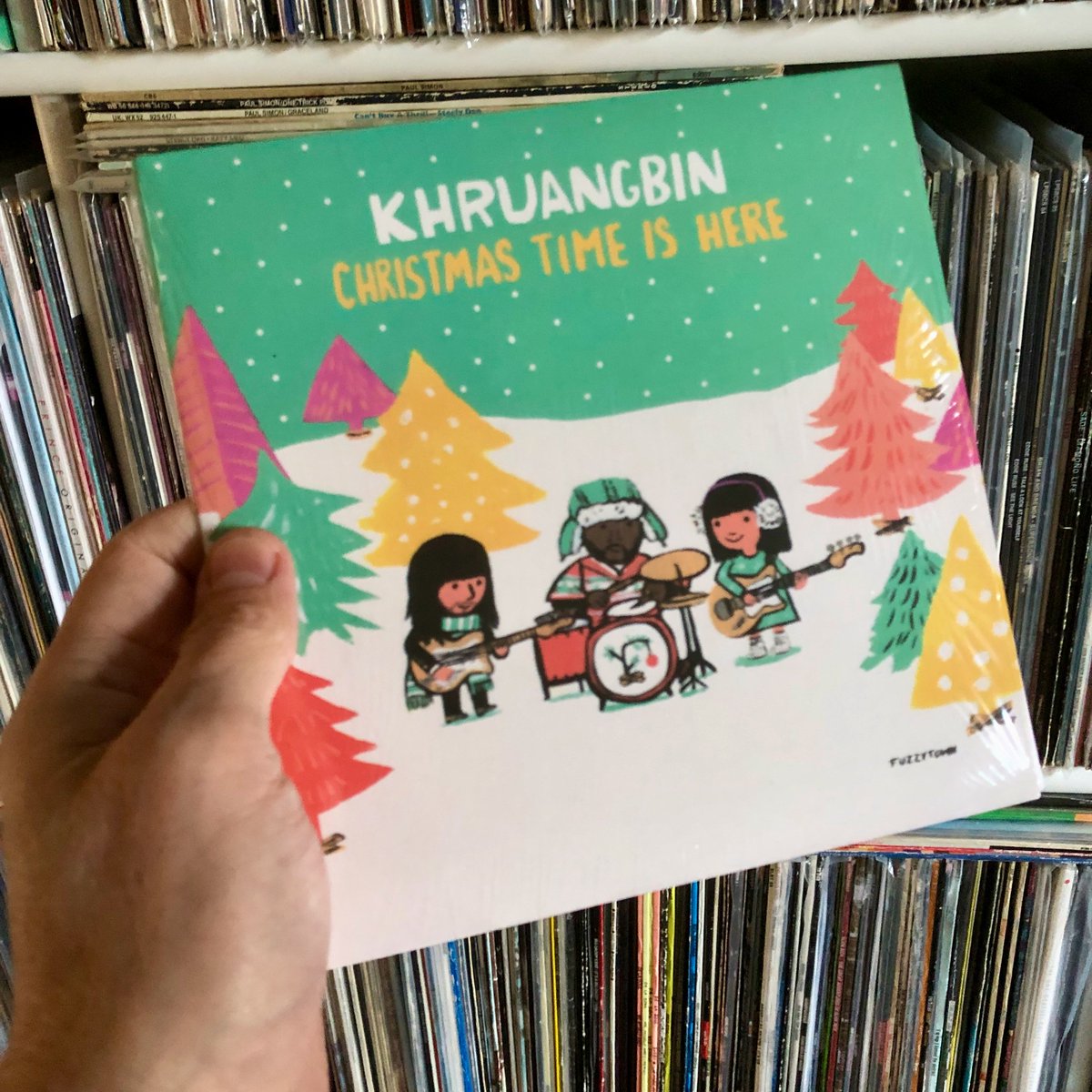 VinylFlicks's tweet photo. It's #day18 or our #vinylAdvertCalendar, and time to have a little fun with Khruangbin's take on Vince Guaraldi Trio's classic from the Charlie Brown Christmas special, Christmas Time Is Here! Sure is, baby! https://t.co/PfFkVhQnnJ