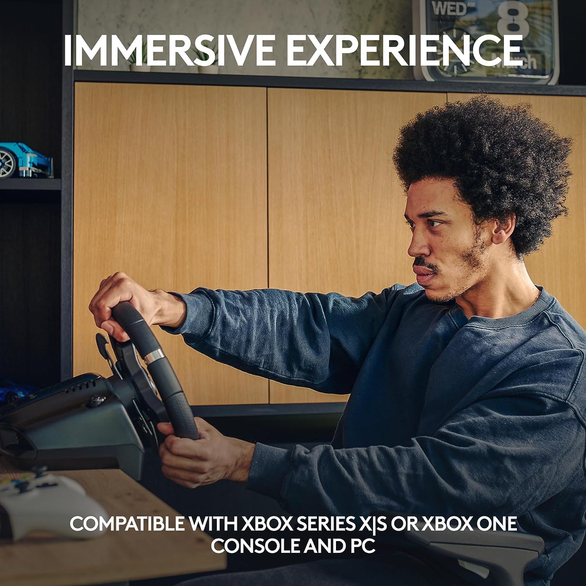 AmazonAfffilate's tweet photo. Logitech G920 Driving Force Racing Wheel and Floor Pedals, Real Force Feedback, Stainless Steel Paddle Shifters, Leather Steering Wheel Cover for Xbox Series X|S, Xbox One, PC, Mac - Black.Available for buy  now.
https://t.co/MOsXWnaoXk https://t.co/5m0QGfrqTf