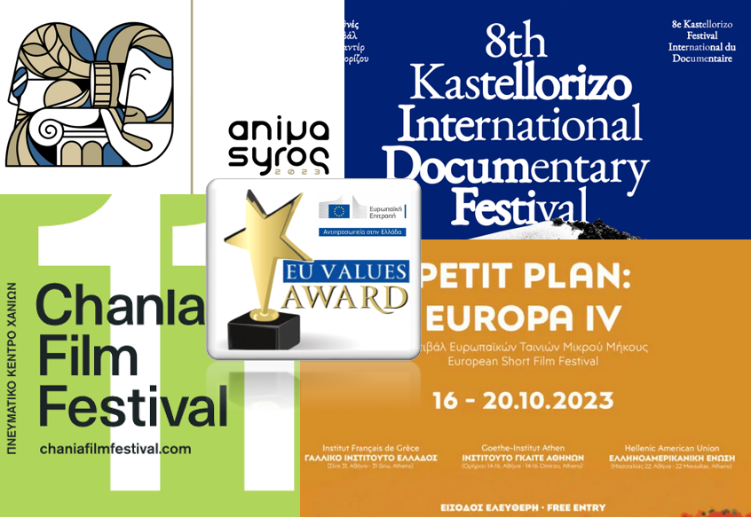 EEAthina's tweet photo. Καλλιτεχνική αρτιότητα, έμπνευση και ευρωπαϊκές🇪🇺 αξίες συναντώνται στο βραβείο #ThisisEU που απένειμε η @eeathina. 

Συγχαρητήρια στις εξαιρετικές ταινίες που ξεχώρισαν σε ελληνικά φεστιβάλ! 🌟#Κινηματογράφος #ΕυρωπαϊκήΤέχνη https://t.co/wQEc7DRq0L