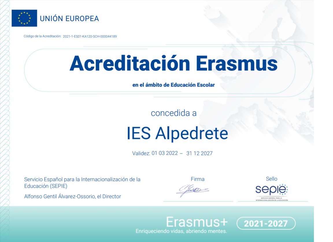 Estamos contentos y orgullosos de tener el diploma de Acreditación Erasmus. #erasmus <a href="/sepiegob/">SEPIE</a> #erasmuslife #erasmusplus #eu