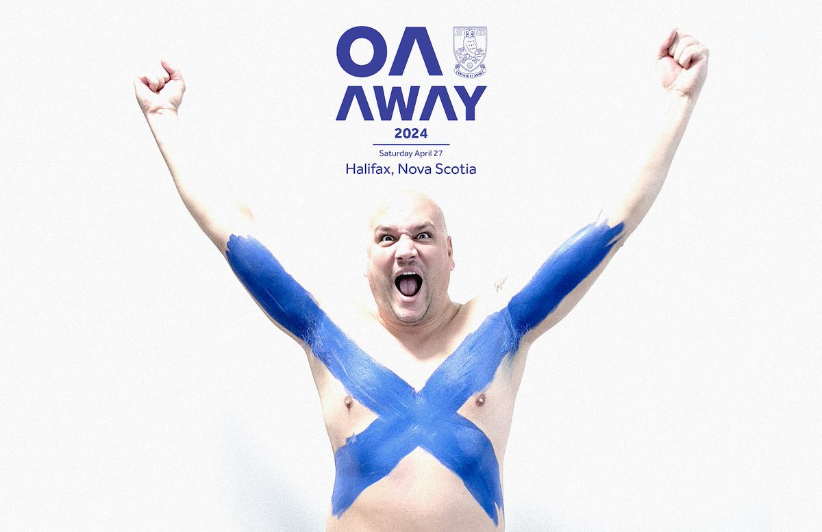 THE NATIONAL MEETUP IS BACK. April 27th, 2024. Halifax, Nova Scotia. All #swfc fans welcome. Meet your host of our third annual OA AWAY…