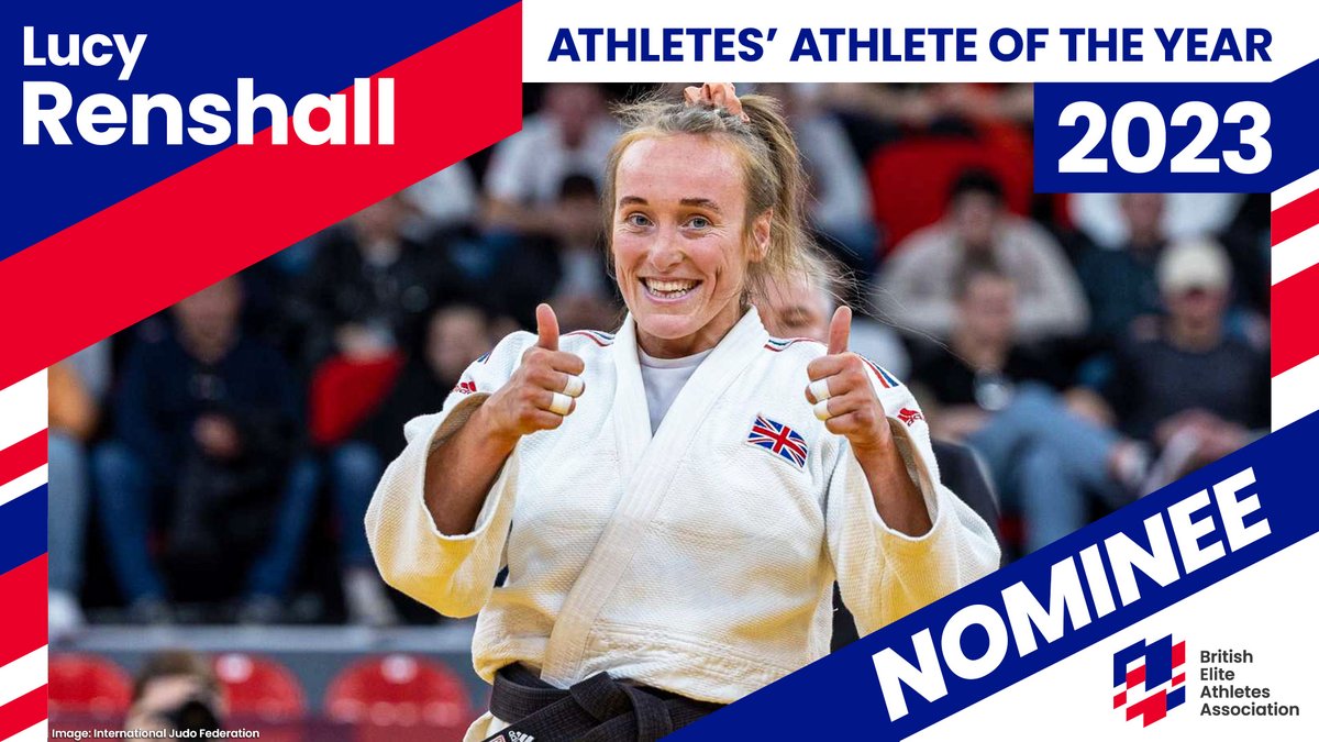"a fierce competitor, and also warm and kind"
"She talks me up before every competition and has been my rock for the past year!"

Just some of the reasons Chris Skelley and Lucy Renshall have been shortlisted as <a href="/GBEliteAthletes/">British Elite Athletes Association</a> Athletes' Athlete of the Year 👏

#WeAreGBJudo🇬🇧🥋