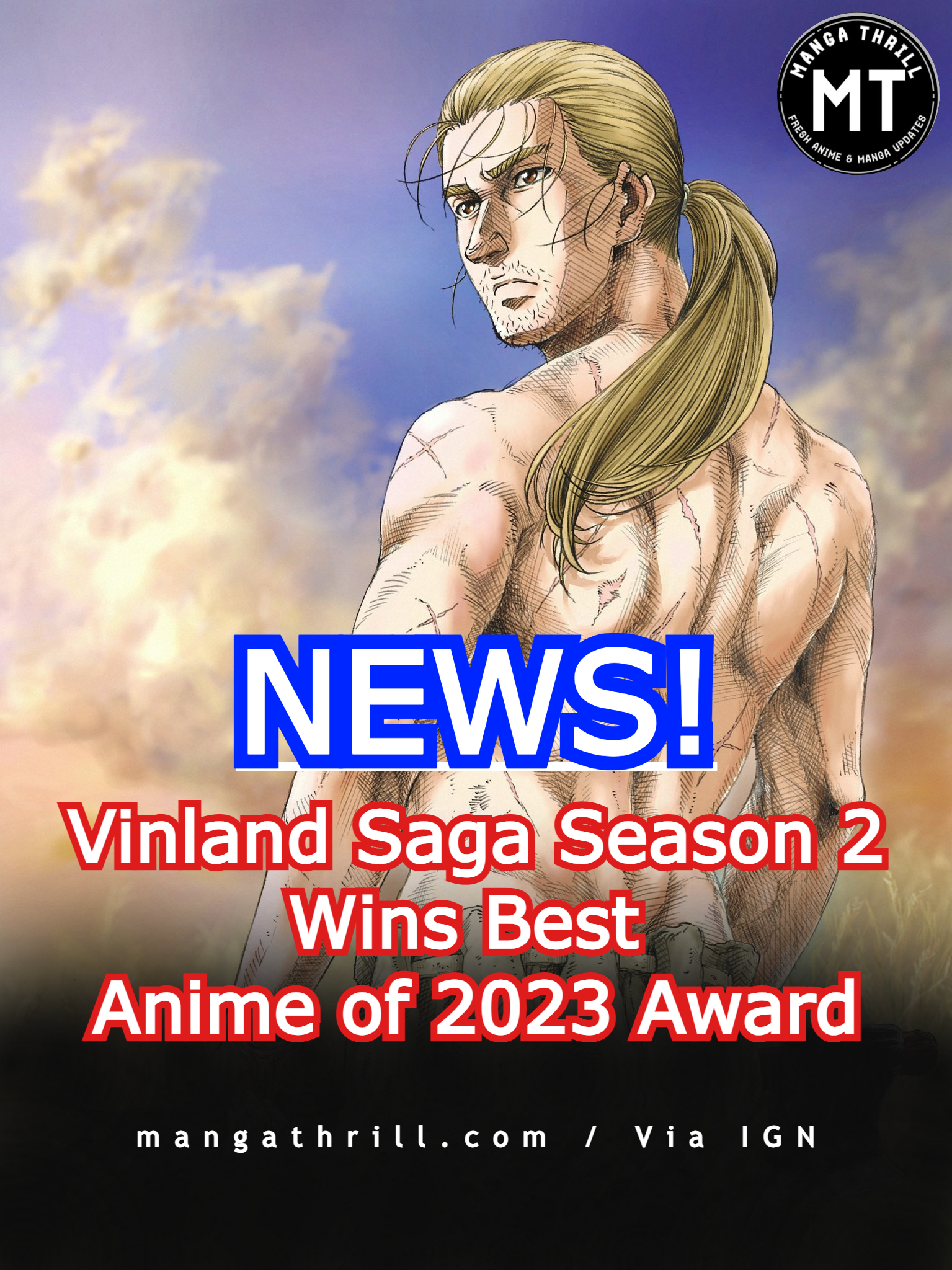 Vinland Saga World on X: IGN - The Best Anime of 2023 Winner: Vinland Saga  Season 2   / X