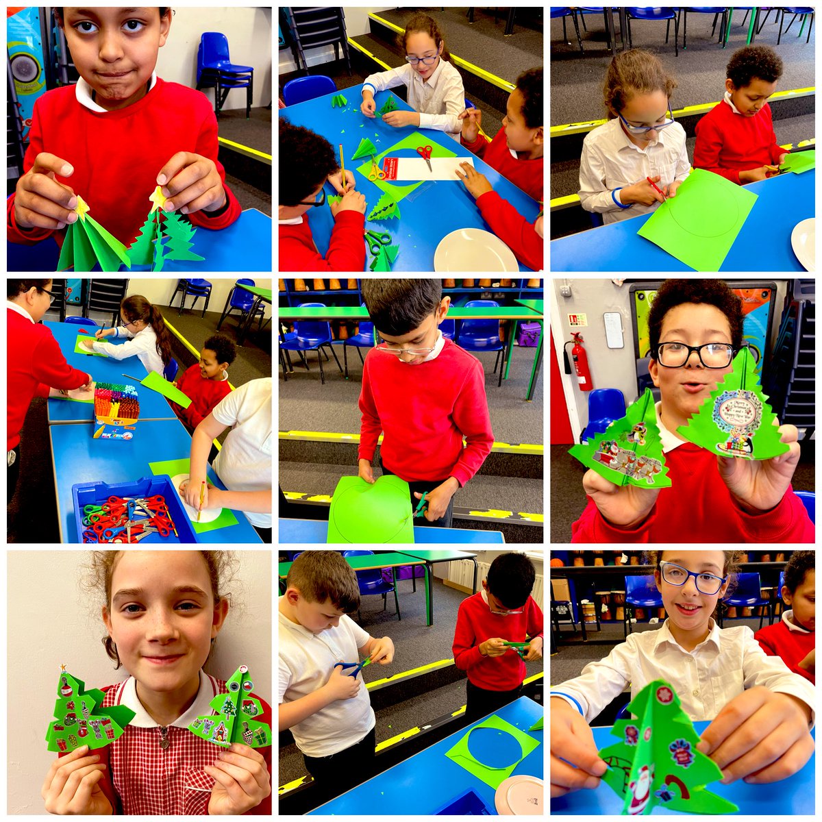 GHSKnighton's tweet photo. 🌟Construction club did a awesome job making and decorating Christmas trees! 🎄🤩🤶@knightontmet @GreenhouseSport  #fun #Christmas https://t.co/tfcCwWtliY