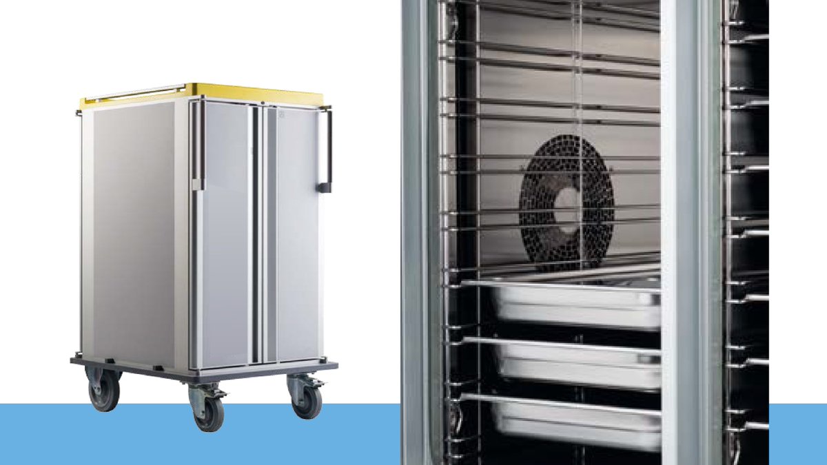 gemequipament's tweet photo. ¿Cómo se usan  los #CarrosdeRetermalización y qué ventajas poseen? En este #tbt le explicamos las ventajas de estos equipos  y la importancia que tienen para @gemequipament como producto especial para la restauración colectiva.
https://t.co/E1fOQHECMu https://t.co/SEM88RcxfV