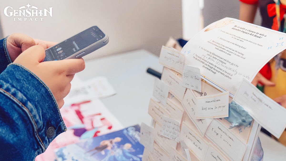 GenshinImpact's tweet photo. Dear Traveler,

Can you believe the 2023 #Genshincampuscelebration organized by UK university societies is nearly over!? #GenshinImpact's time at UK campuses was full of many happy moments for us all to reminisce on. Let's take another look at the event recap together! https://t.co/YoHIOvBSVg