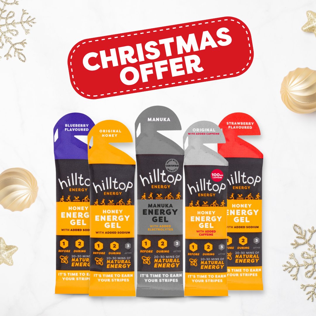 'Tis the season to stock up on essentials! Grab 10% off ALL energy products until the end of December 💪 use XMAS10 at checkout! bit.ly/3ABzq89 #Offer #Hilltopenergy #FlashSale #FuelyourWorkout #EarnYourStripes *T&C's: offer ends 31/12/23*