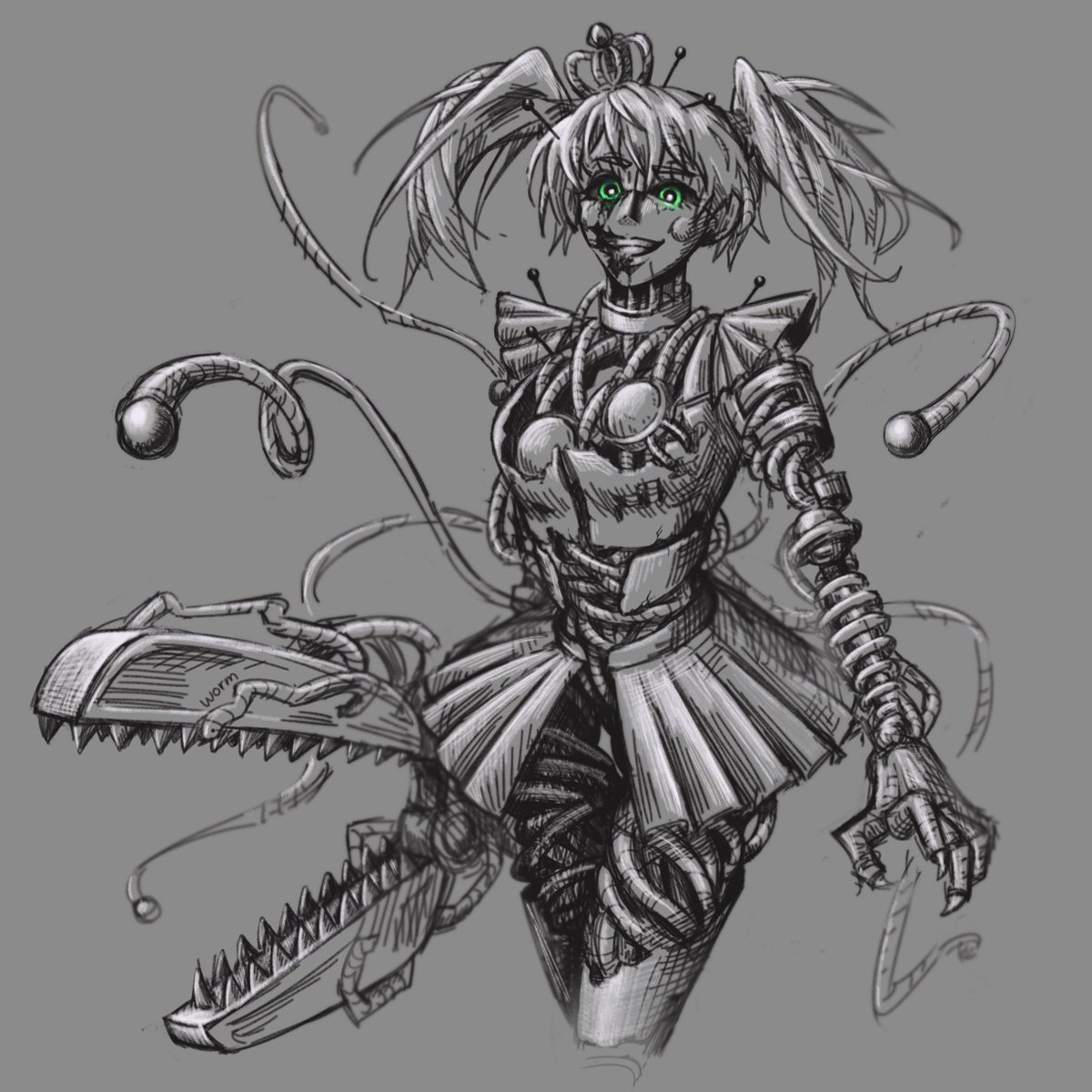 Melon_Decaf's tweet photo. Scarp Baby
#FNAF #fnaffanart #scrapbaby #ffps https://t.co/DqkAgnCpyA