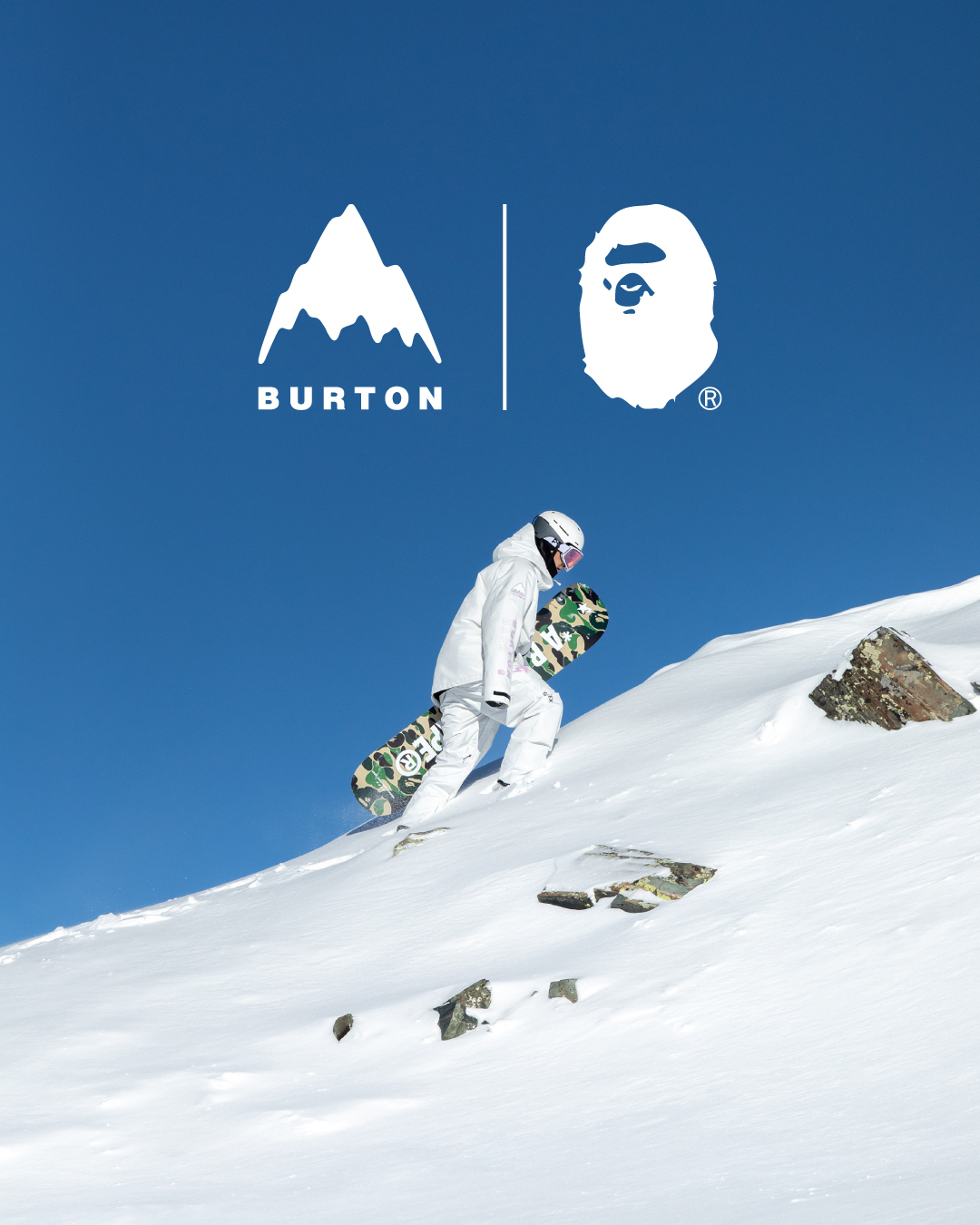 BAPE.COM on X: "BAPE® and Burton have come together to create a  collaboration that transcends boundaries, and of course actual geographic  boundaries. @BURTON #BAPE #BURTON #BAPExBURTON https://t.co/x2gaIHCAJi" / X
