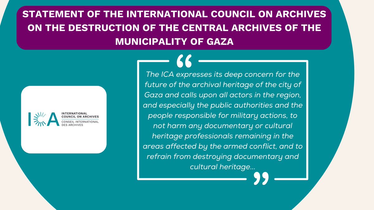 ICA - International Council on Archives tweet media