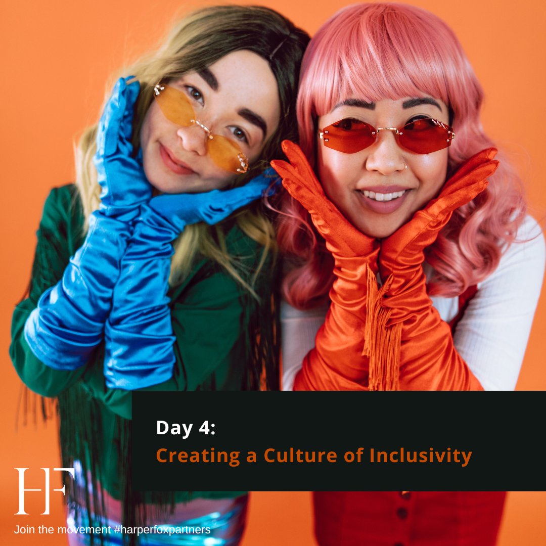 Day 4: Creating a Culture of Inclusivity 🤝

It's about embracing diversity and creating an environment where everyone feels valued &amp; heard. 

When we foster a truly inclusive environment we ignite a spark of innovation and unlock the door to better business outcomes.