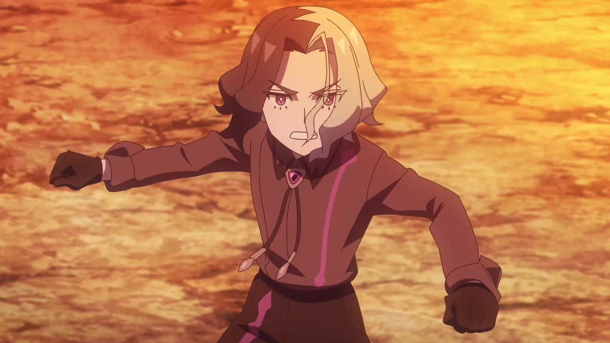 ◢◤#アニポケ ハイライト◢◤ #黒いレックウザ に果敢にバトルを挑ん