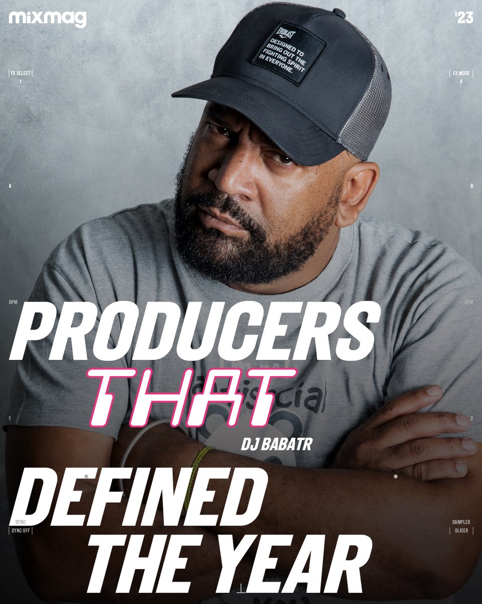 Mixmag (@mixmag) on Twitter photo <a href="/AndreVibez_/">ANDRE VIBEZ</a> <a href="/ayescold/">Ayesha</a> <a href="/badsista011/">BADSISTA</a> <a href="/BarryCantSwim/">Barry Can't Swim</a> <a href="/BigAngMusic/">Big Ang</a> @aerielist <a href="/deena0deena/">Deena Abdelwahed دينا عبدالواحد</a> The 25 Producers Who Defined The Year 2023 🎚️
<a href="/Djbabatr/">Djbabatr</a> has been at the forefront of raptor house for over 20 years — but 2023 has been one his strongest both in terms of output and recognition
Check the full list: bit.ly/3NqNcBq <a href="/AndreVibez_/">ANDRE VIBEZ</a> <a href="/ayescold/">Ayesha</a> <a href="/badsista011/">BADSISTA</a> <a href="/BarryCantSwim/">Barry Can't Swim</a> <a href="/BigAngMusic/">Big Ang</a> @aerielist <a href="/deena0deena/">Deena Abdelwahed دينا عبدالواحد</a> The 25 Producers Who Defined The Year 2023 🎚️
<a href="/Djbabatr/">Djbabatr</a> has been at the forefront of raptor house for over 20 years — but 2023 has been one his strongest both in terms of output and recognition
Check the full list: bit.ly/3NqNcBq