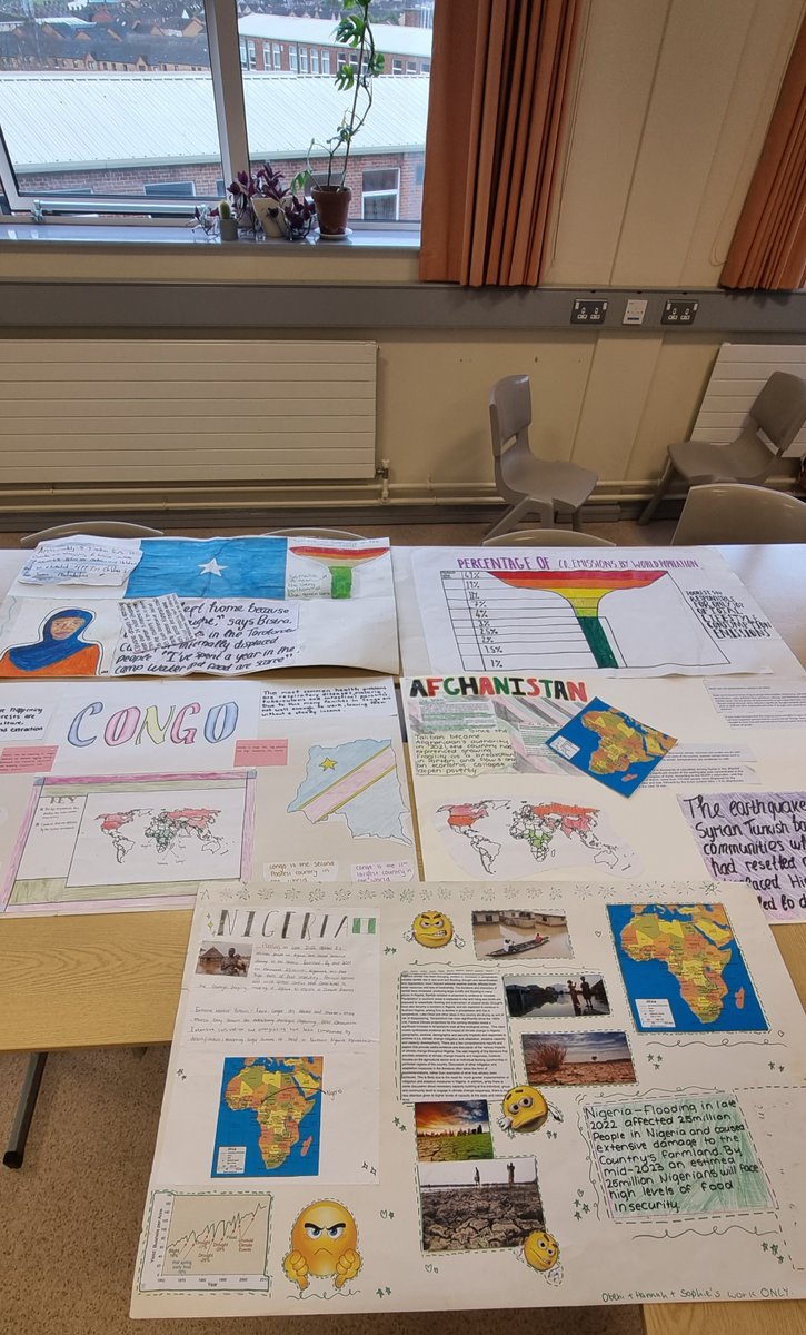 OxfamEducation's tweet photo. Thank you @stdominicsGS in Belfast for taking part in #GetCreative4ClimateJustice. This looks great and we love how you blended creativity with #COP28 We'd love more NI schools to take part next year. @CAFODSchools & @christian_aid - let's get the word out! https://t.co/khUnRmZxEK