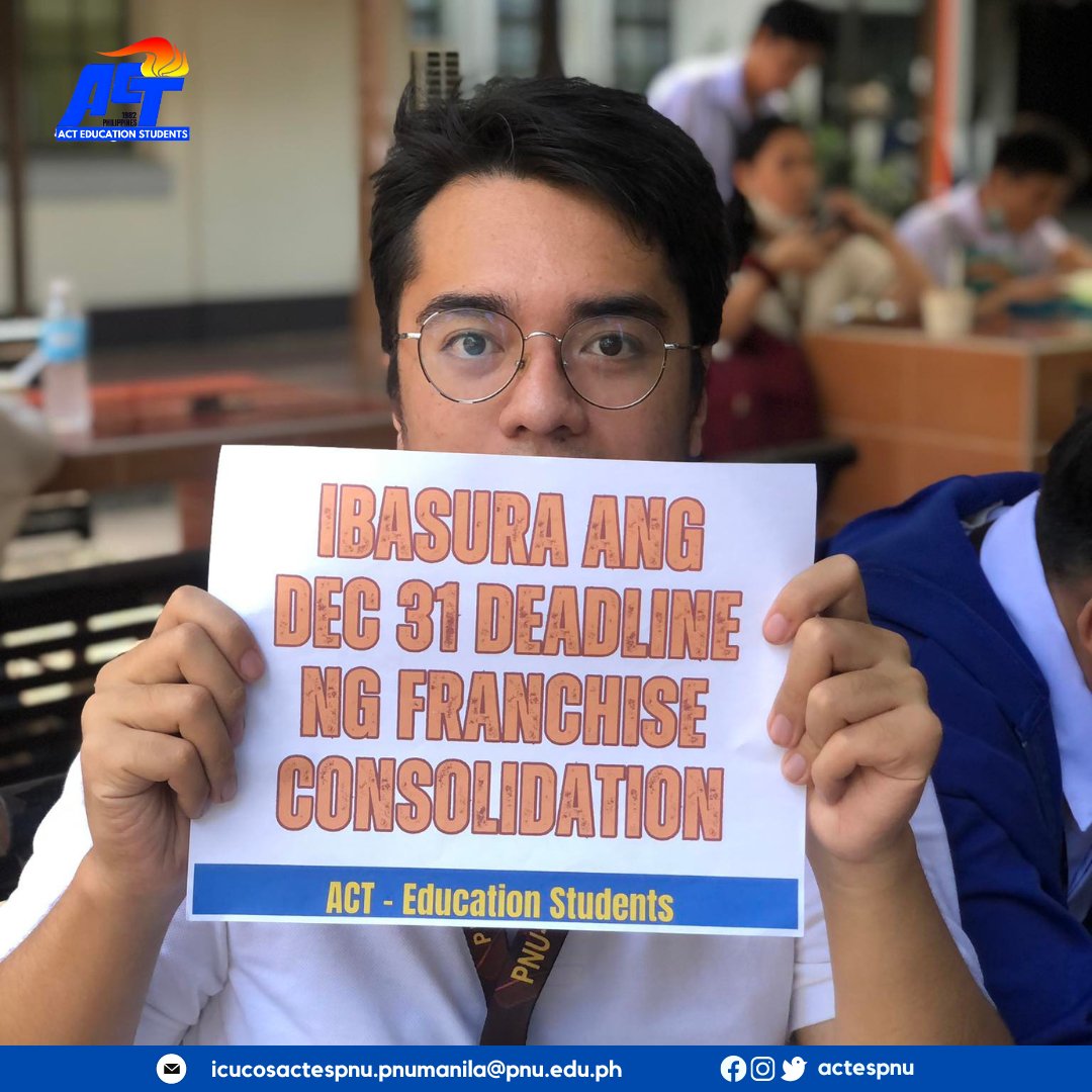 actespnu's tweet photo. #NoToPUVPhaseout
#NoToJeepneyPhaseout
#SupportTheStrike https://t.co/0Y1aaIiOUr