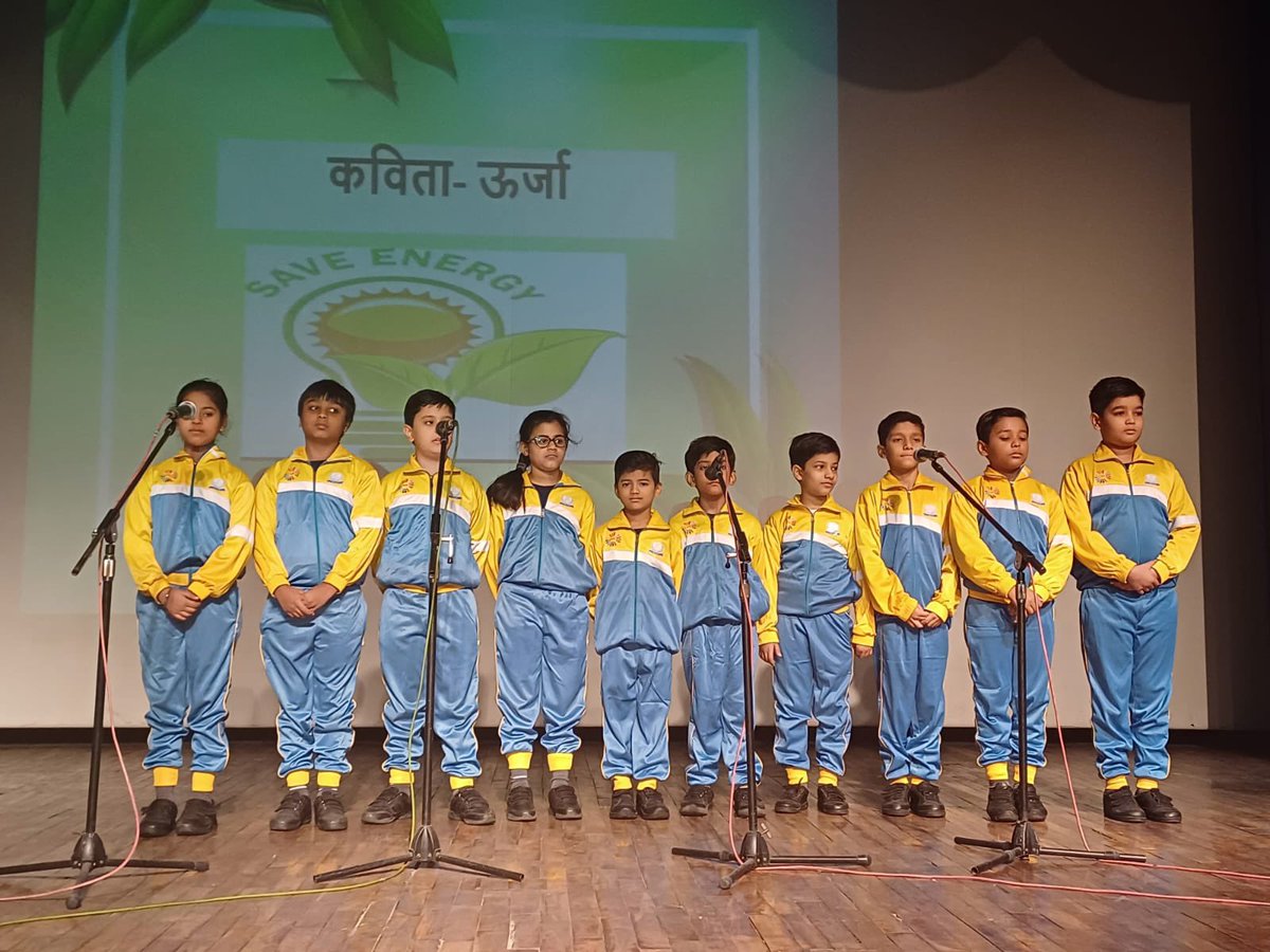 pushpaahl's tweet photo. “National Energy Conservation Day is a reminder that every day counts when it comes to protecting our planet." 
With this thought, students of 3F presented a special assembly to understand the significance of the need to conserve energy. @ashokkp @y_sanjay @pntduggal @Kavita_hm https://t.co/E6UoY9PqAR