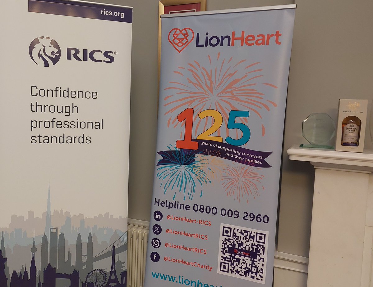 LionHeartRICS's tweet photo. Delighted to have kicked off our milestone 125th anniversary year with a small reception hosted by @RICSnews in Edinburgh yesterday evening, where we welcomed regional members &amp; long-time LionHeart supporters including former trustees &amp; stewards: https://t.co/XG2jBuxqgd https://t.co/HyewpYhVHk