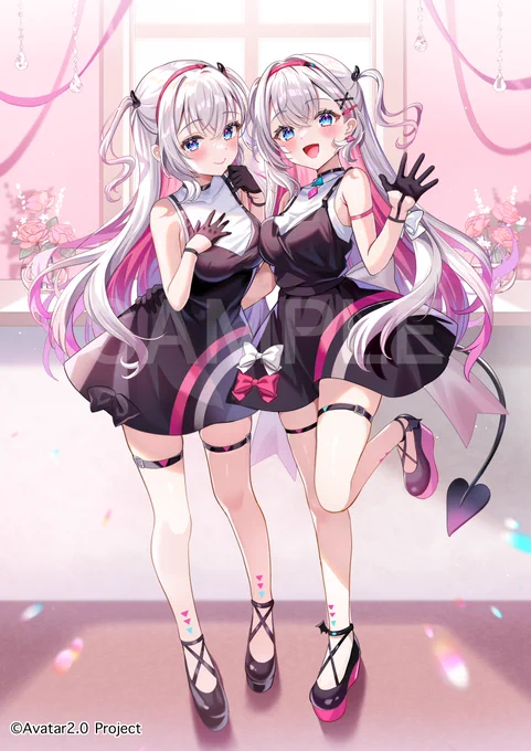 結目ユイちゃんの活動5周年記念グッズの立ち絵イラストを担当させて頂きました～!改めて5周年おめでとうございます! 