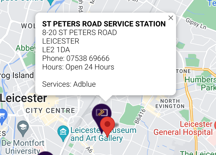 We're pleased to announce a new site in #Leicester! Visit St Peters Road Service Station, LE2 1DA, to use your Keyfuels card - check it out here bit.ly/39F8eWC