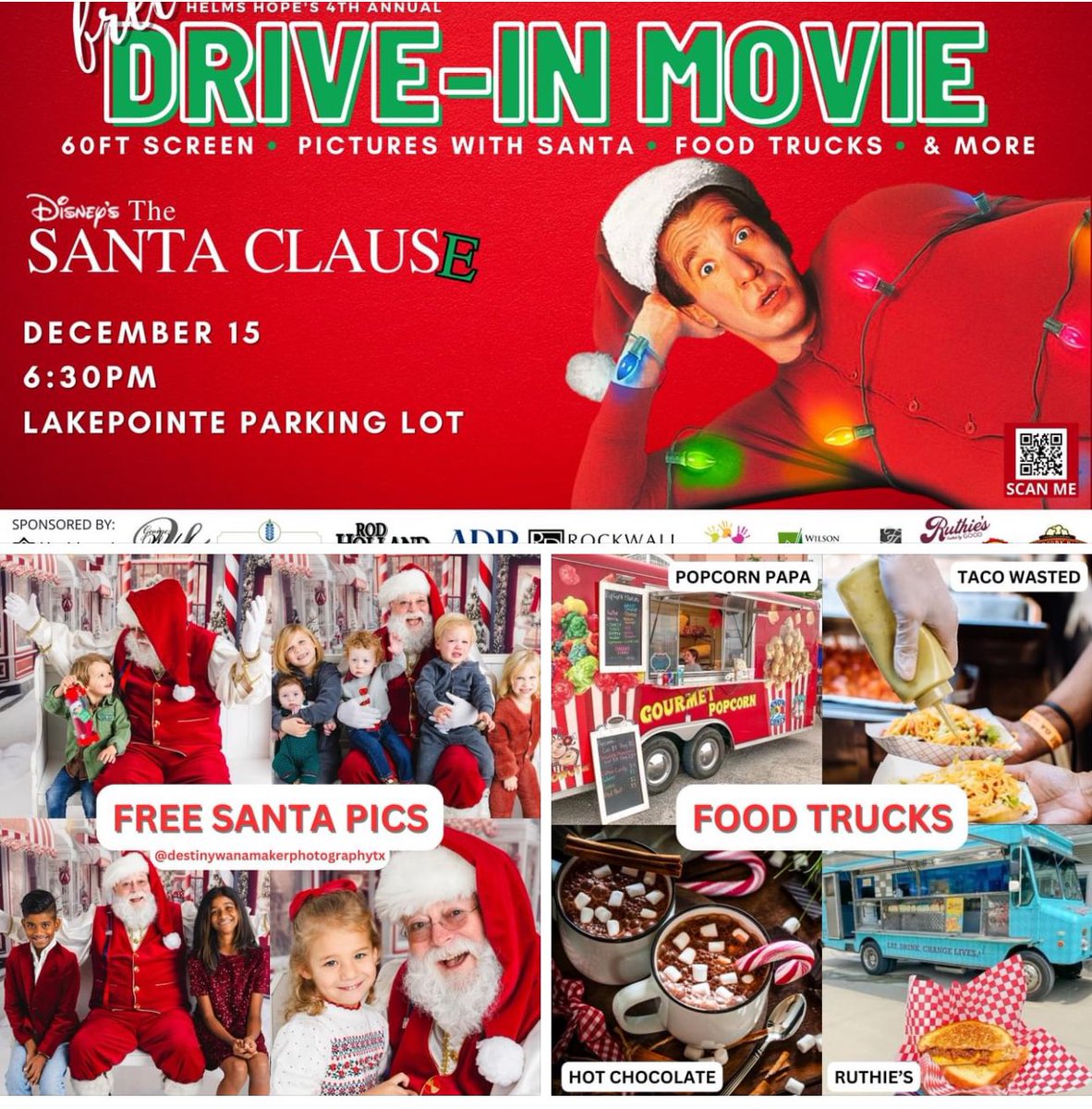 taco_wasted's tweet photo. Friday 12/15. We’ll be serving from 530-8pm or until we run out. Pull up! #TacoWasted #puffytacos #santa #Rockwall #foodies https://t.co/ISSnz4LLuU