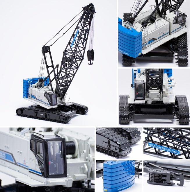 JfodxVSqgXSoeOY's tweet photo. まだ開封していない、マスターテック7200G(200t)、日立住友SCX1500G(150t)、リープヘルLR1600(600t)クローラークレーンの模型。
テトラポッド(80t)模型も用意して、船舶模型製作が一段落したら取り掛かりたい。
#KOBELCO #マスターテック7200G
#日立住友 #SCX1500 #リープヘル
#LR1600 #クローラークレーン