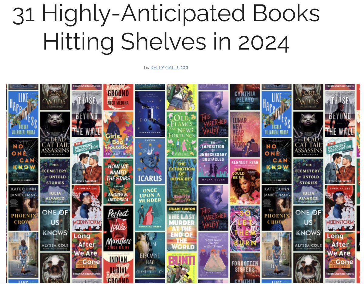 So honored that Perfect Little Monsters is one of NetGalley's “31 Highly-Anticipated Books Hitting Shelves in 2024”! 😍🥹

Bookish.netgalley.com/must-reads/11/…

#perfectlittlemonsters #2024debuts #yathriller #booksforchristmas #netgalley