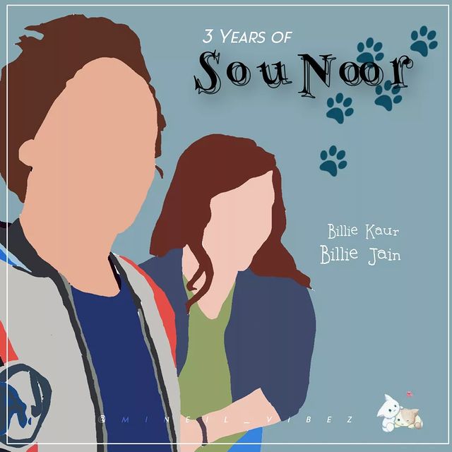 4 beautiful years of our billiesss 🥺the cutest duo, my gems 🫂🤍

#4YearsofSouNoor 
SouNoor Ka Billiehood

Last year edit... Not able to make this year... Sorry🥺