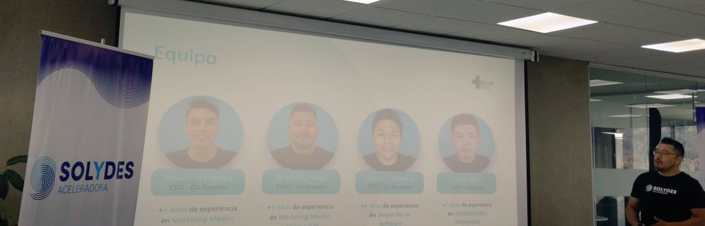 StartupsBolivia's tweet photo. Rafael Carvajal de #DoctorPlace, una startup enfocada en facilitar el acceso  a profesionales médicos https://t.co/QADOvRhh9I